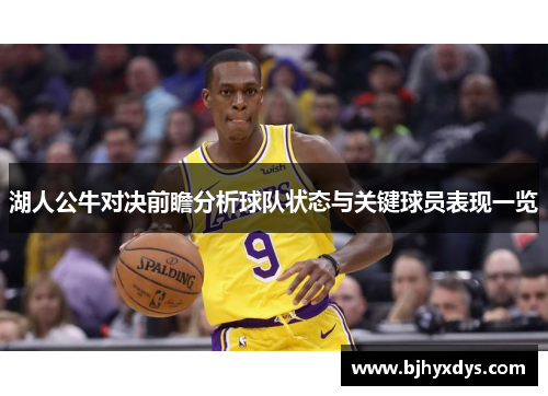 湖人公牛对决前瞻分析球队状态与关键球员表现一览